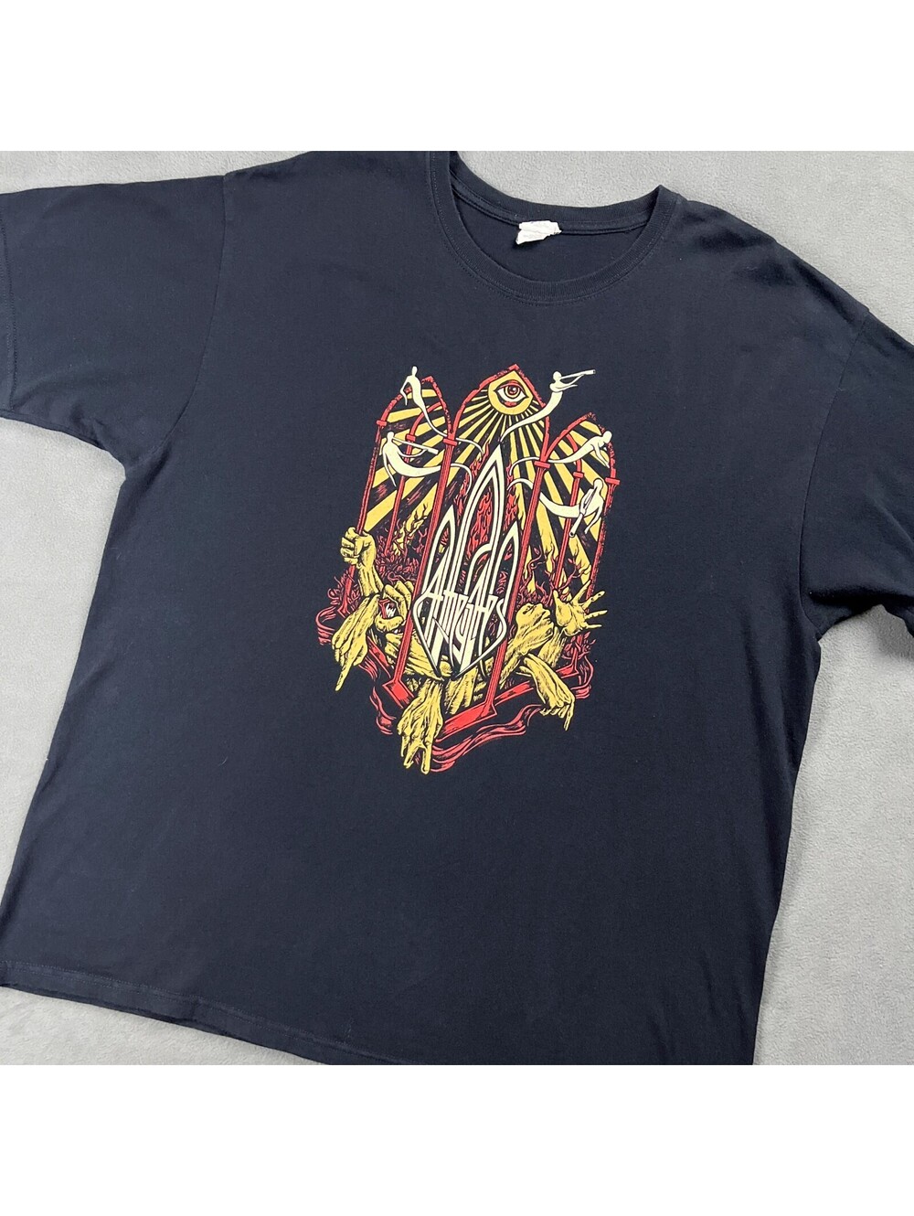 At The Gates Worldwide Suicidal Legacy Tour Black Graphic T-Shirt